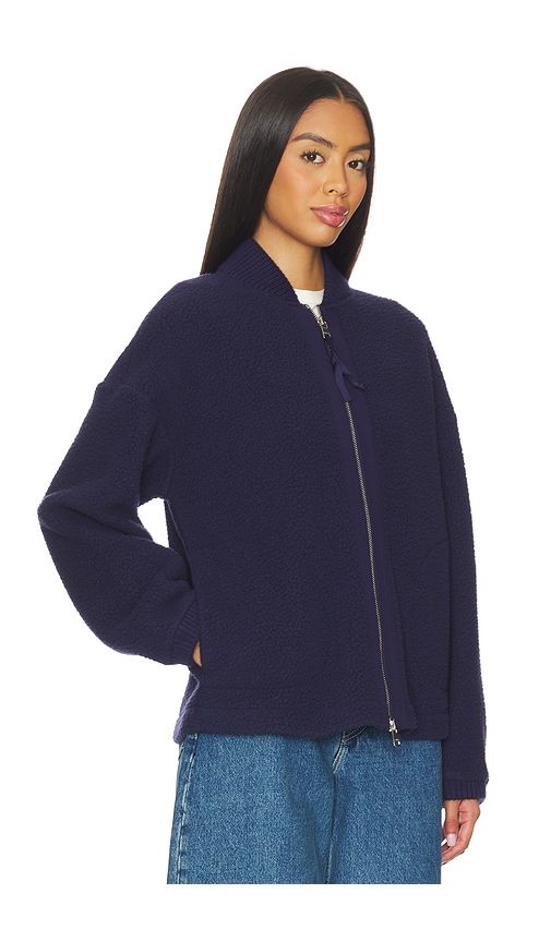 Willmont Patch Pocket Fleece in Navy. - size M (also in S) - Varley - Modalova
