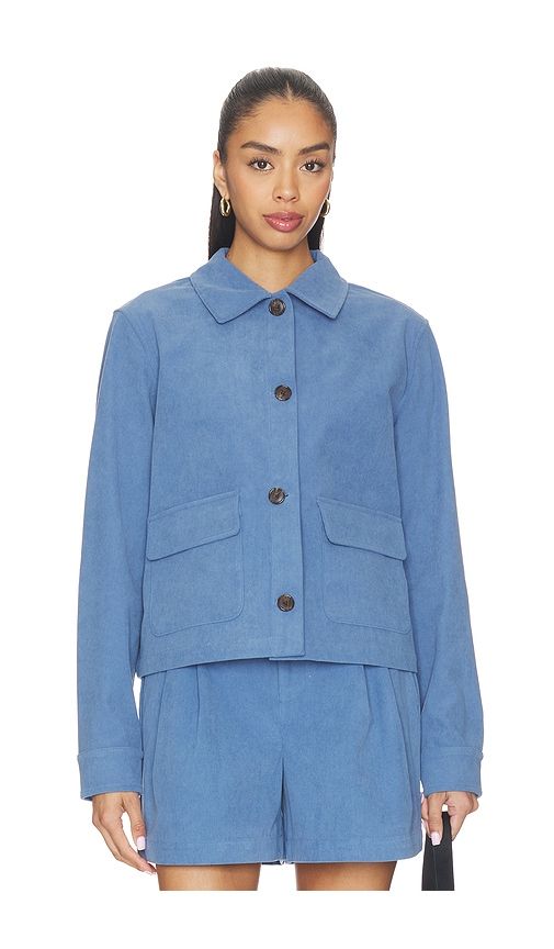 Carlotta Jacket in Blue. - size L (also in M, S, XS) - Varley - Modalova