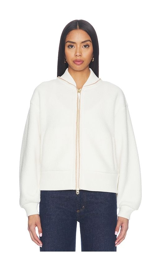Klaudia Fleece Jacket in White. - size L (also in M, S, XL, XS, XXS) - Varley - Modalova