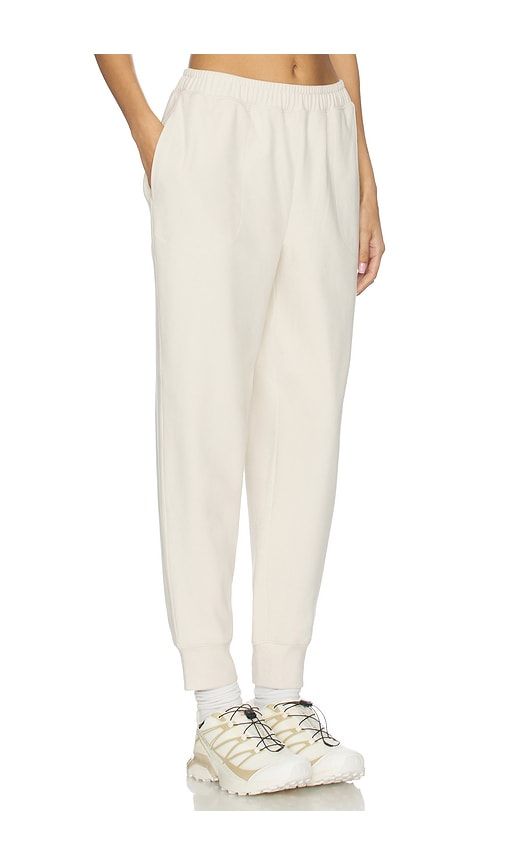 Brushedrib Slim Cuff 25 Pant in Ivory. - size L (also in S, XS) - Varley - Modalova
