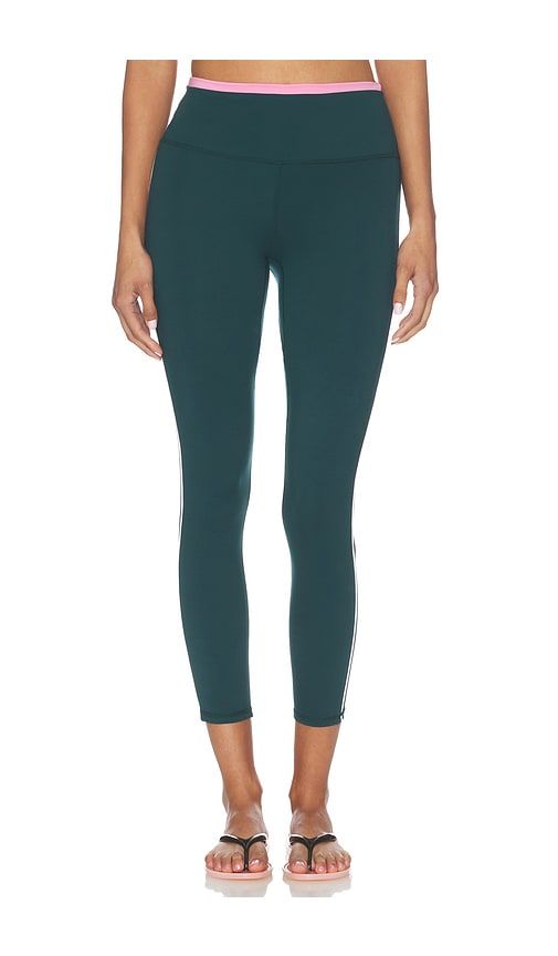 Freesoft Contrast High Rise 25 Legging in Dark Green. - size L (also in M, S, XS) - Varley - Modalova