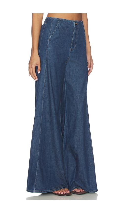 Digby Pant in Denim-Dark. - size 0 (also in 10, 2, 4, 8) - Veronica Beard - Modalova