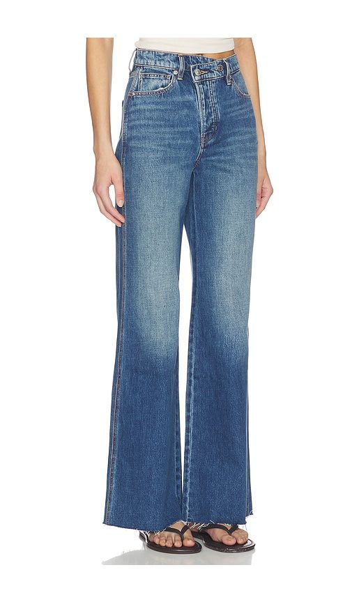 Taylor Wide Leg Jeans in Blue. - size 26 (also in 31) - Veronica Beard - Modalova