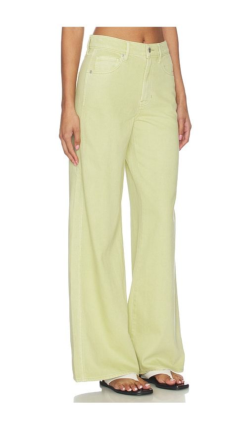 Kasey Wide Leg Jeans in Green. - size 23 (also in 24, 25, 26, 27, 30, 31, 32) - Veronica Beard - Modalova