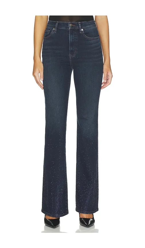 Crosbie With Rhinestone Gradient Jeans in Blue. - size 23 (also in 24, 25, 26, 27, 28, 30) - Veronica Beard - Modalova