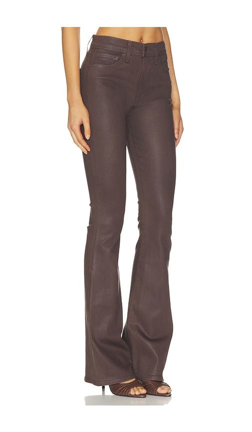 Beverly Coated Jean in Chocolate. - size 24 (also in 25, 26, 27, 28, 29) - Veronica Beard - Modalova