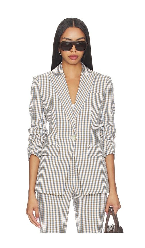 Clayton Dickey Jacket in Brown. - size 00 (also in 2) - Veronica Beard - Modalova