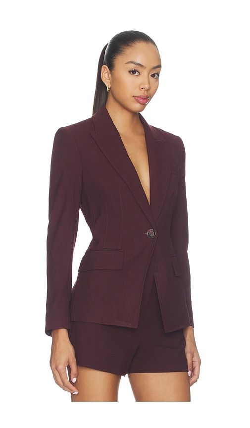 Isaac Dickey Jacket in Peach. - size 0 (also in 4, 6, 8) - Veronica Beard - Modalova