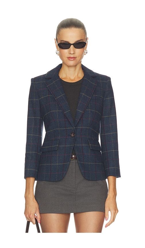 Schoolboy Dickey Jacket in Navy. - size 0 (also in 2, 4, 6, 8, 10) - Veronica Beard - Modalova