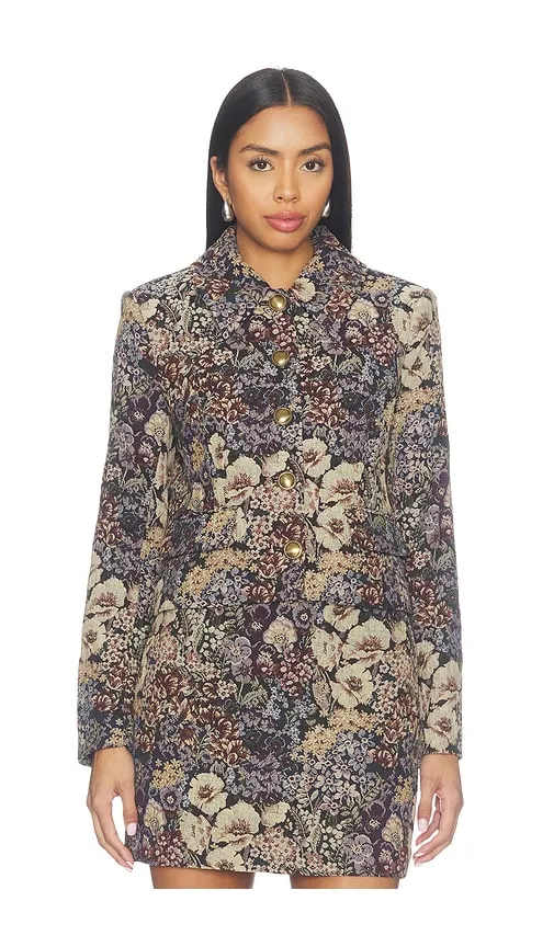 Wilde Jacket With Collar in Multi. - size L (also in M, S, XS) - Veronica Beard - Modalova