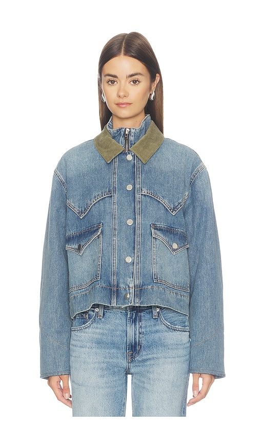 Wegner Jacket in Blue. - size L (also in M, S, XS) - Veronica Beard - Modalova
