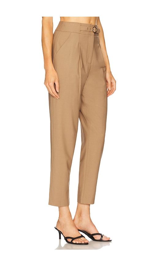Wisteria Pant in Brown. - size 10 (also in 4, 6, 8) - Veronica Beard - Modalova