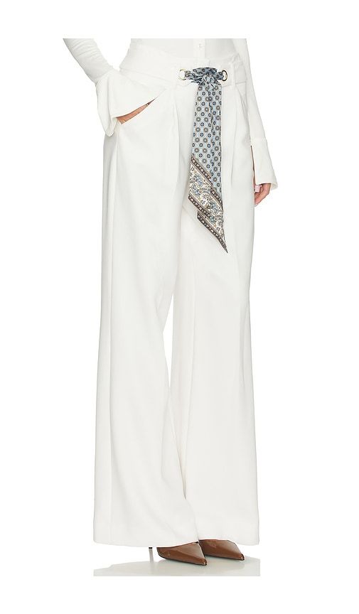 Tai Pant in White. - size 0 (also in 2, 4) - Veronica Beard - Modalova