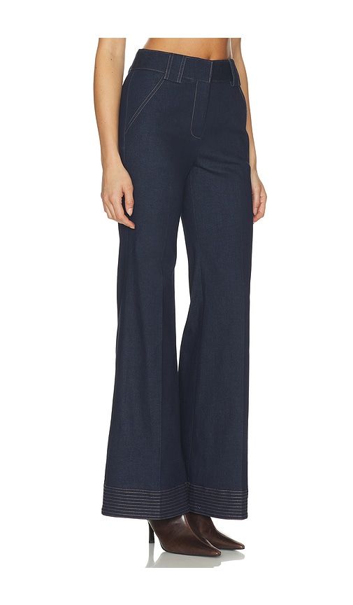 Lancelor Pant in Navy. - size 0 (also in 10, 2, 4, 6, 8) - Veronica Beard - Modalova