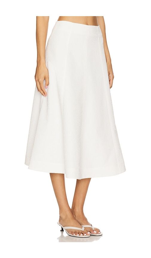 Fellini Skirt in White. - size 12 (also in 2) - Veronica Beard - Modalova