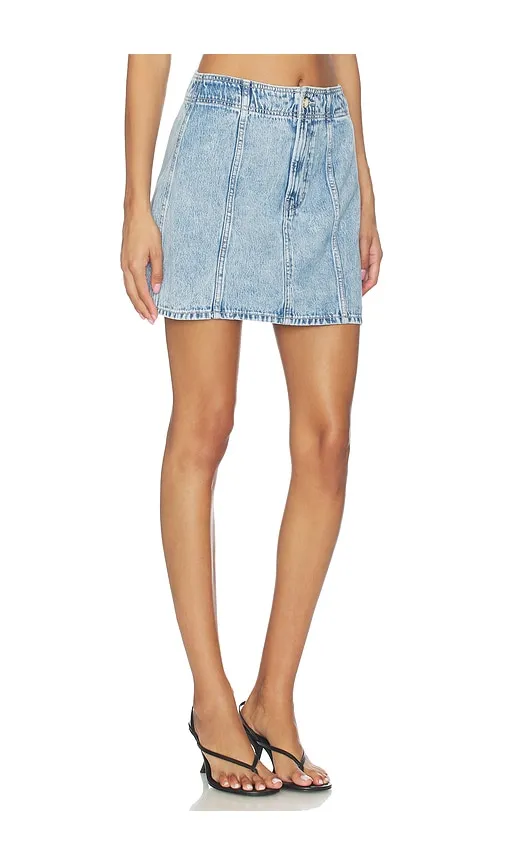 Marquita Mini Skirt in Blue. - size 0 (also in 2, 6, 8) - Veronica Beard - Modalova