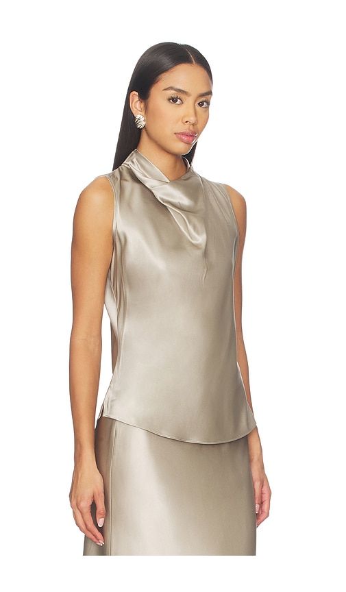 Tam Top in Light Grey. - size 0 (also in 00, 10, 2, 4, 6, 8) - Veronica Beard - Modalova