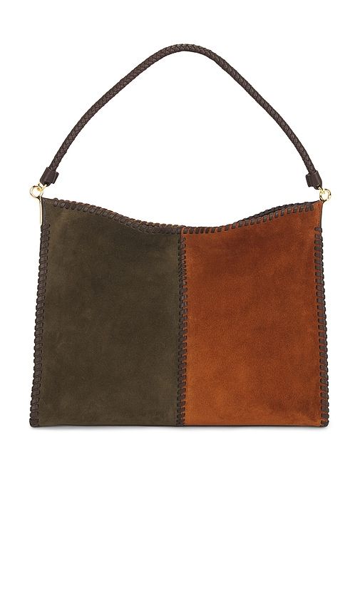 Colorblock Vida Bag in Olive - Veronica Beard - Modalova