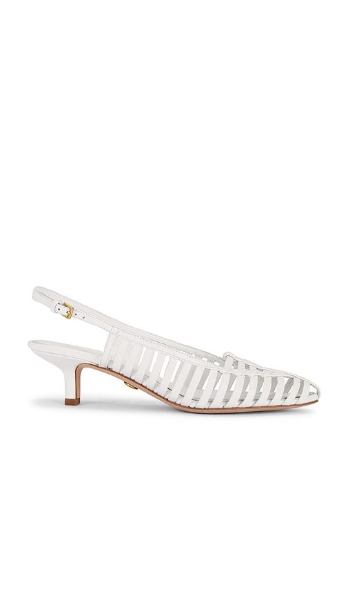Britte Heel in White. - size 6 (also in 9.5) - Veronica Beard - Modalova