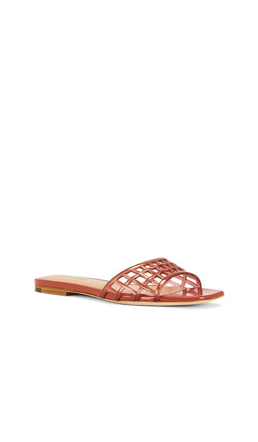 Maris Jelly Sandal in Orange. - size 6.5 (also in 7, 8) - Veronica Beard - Modalova