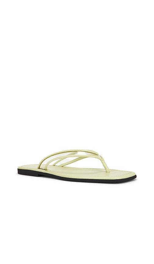 Clea Piping Sandal in Green. - size 6 (also in 7, 8, 9) - Veronica Beard - Modalova
