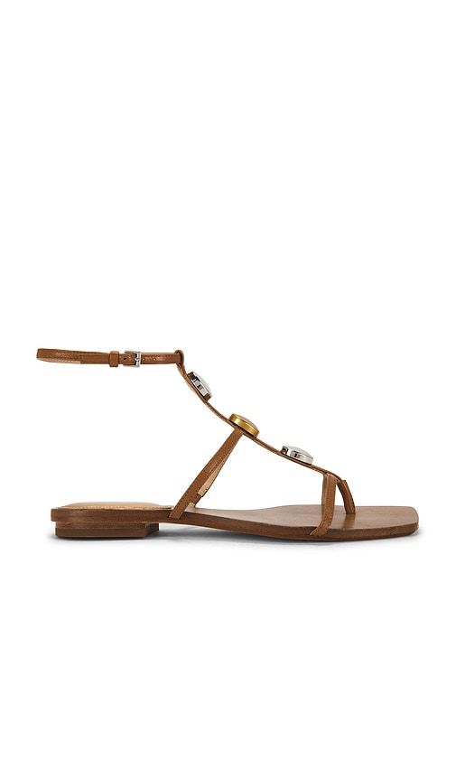Alba 2 Sandal in Brown. - size 10 (also in 6, 7, 7.5, 8, 8.5, 9) - Veronica Beard - Modalova