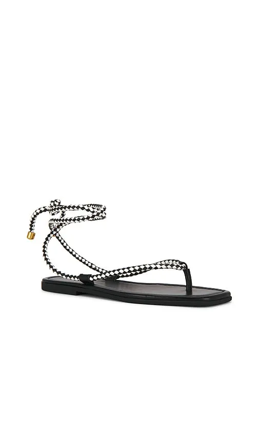 Carmina Woven Cord Sandal in ,White. - size 6 (also in 7, 8, 9) - Veronica Beard - Modalova