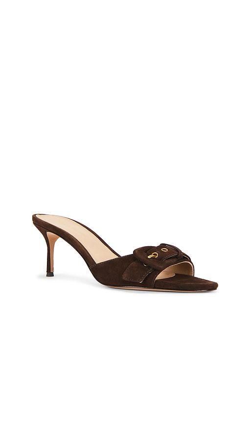 Tia Buckle Sandal in Chocolate. - size 10 (also in 6, 6.5, 7, 7.5, 8, 8.5, 9) - Veronica Beard - Modalova