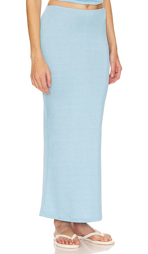 Mimi Maxi Skirt in Baby Blue. - size L (also in M, S, XL/1X, XS) - VDM - Modalova