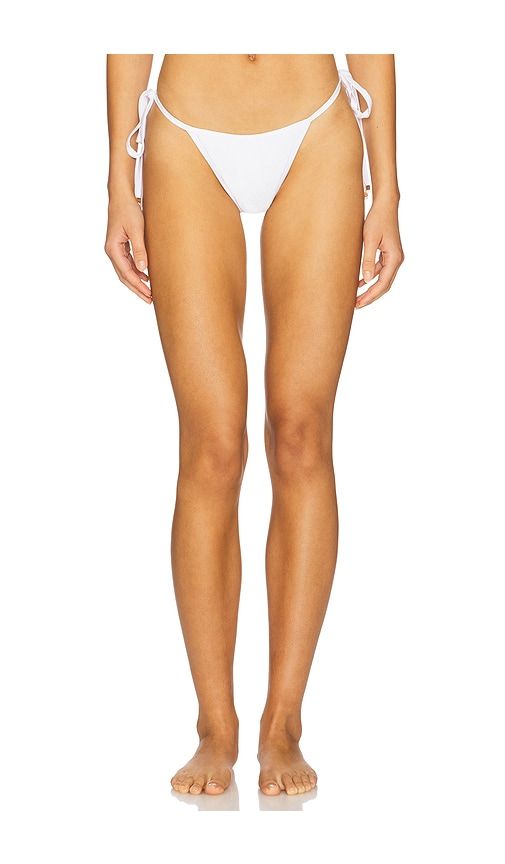 Delilah Bikini Bottom in White. - size L (also in M) - VDM - Modalova