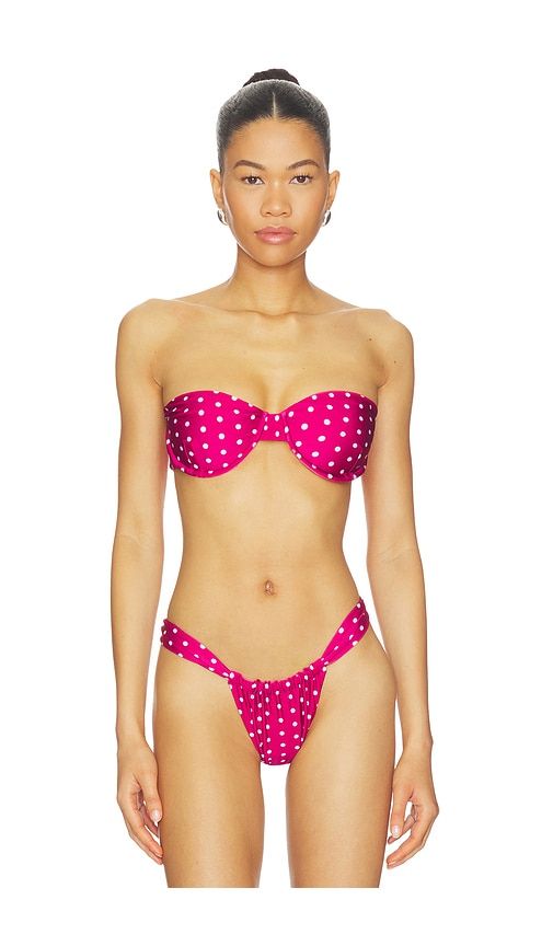 Polly Bikini Top in Fuchsia. - size L (also in M, S, XL, XS) - VDM - Modalova