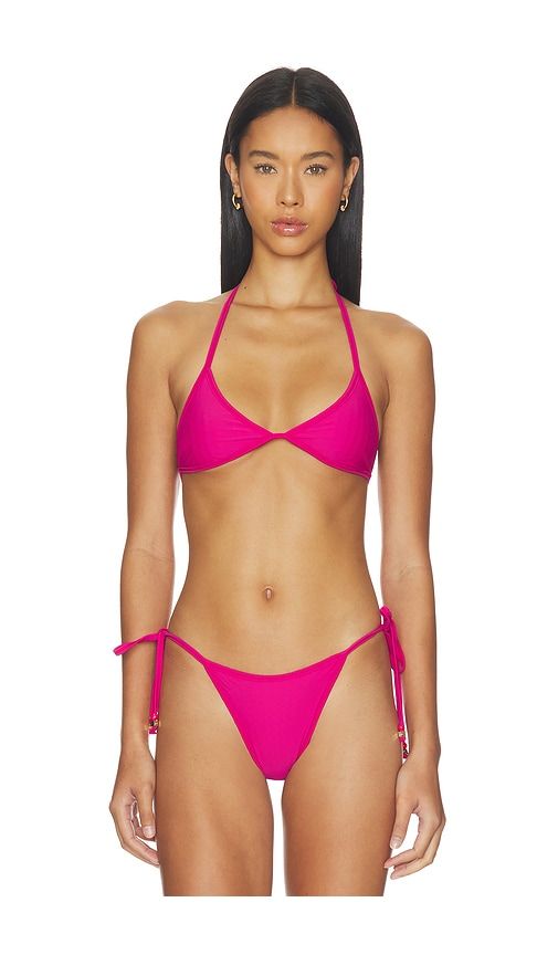 Gypsy Bikini Top in Fuchsia. - size L (also in M, S, XL, XS) - VDM - Modalova