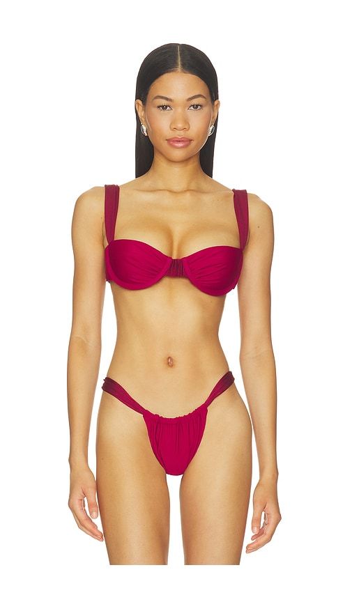Margot Underwire Top in Burgundy. - size M (also in S, XS) - VDM - Modalova
