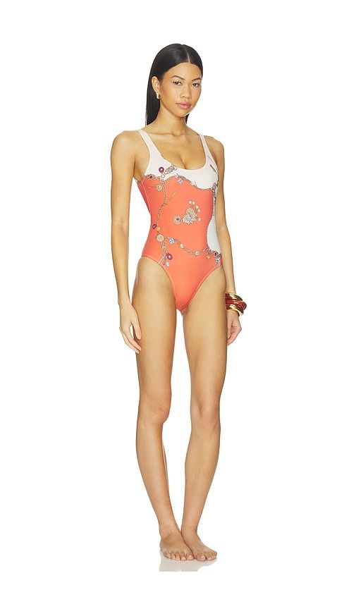 One Piece Swimsuit Stolen Jewels Printed On Responsible Matt Lycra in Multi. - size 1 (also in 2, 3, 4) - VERSACE - Modalova
