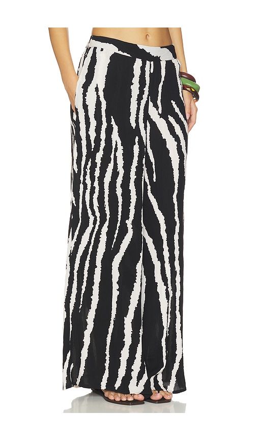 Serena Pant in Black,White. - size L (also in M, S, XS) - villa fresca - Modalova