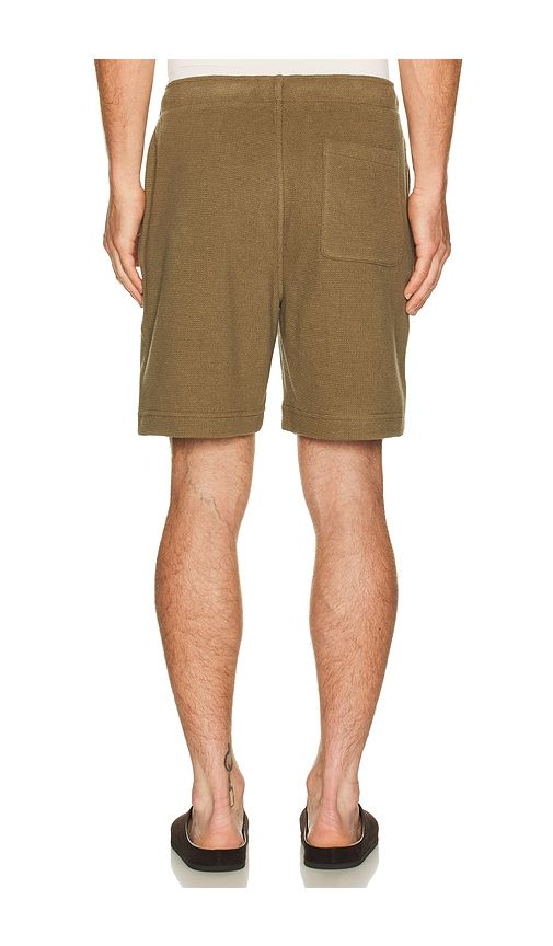 Boucle Elastic Waist Short in Green. - size M (also in S, XXL/2X) - Vince - Modalova