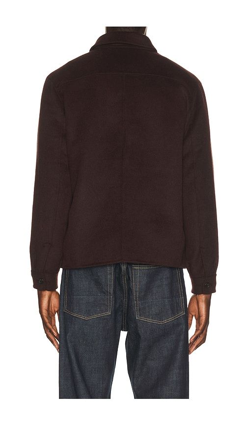 Splittable Jacket in Chocolate. - size L (also in M, S, XL/1X, XXL/2X) - Vince - Modalova