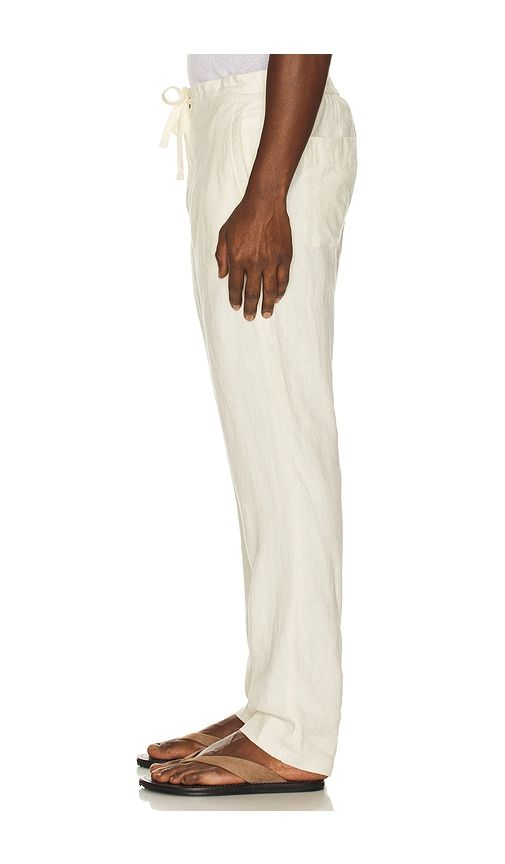 Patch Pocket Drawstring Pant in White. - size L (also in S, XL/1X) - Vince - Modalova