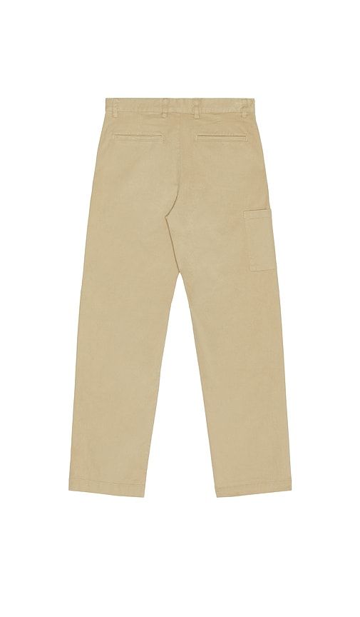 Peached Cotton Henry Pant in Beige. - size 34 (also in 36) - Vince - Modalova