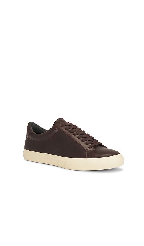 Fulton Leather Sneaker in Brown. - size 10 (also in 11, 12, 8, 9) - Vince - Modalova