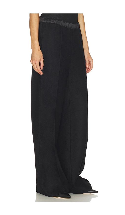 Mid Rise Satin Combo Pull On Pant in . - size L (also in XS) - Vince - Modalova