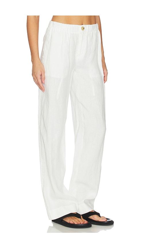 Hemp Utility Pant in White. - size 0 (also in 10, 2, 4, 6, 8) - Vince - Modalova