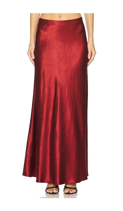 Satin Maxi Skirt in . Size M, S, XS - Vince - Modalova