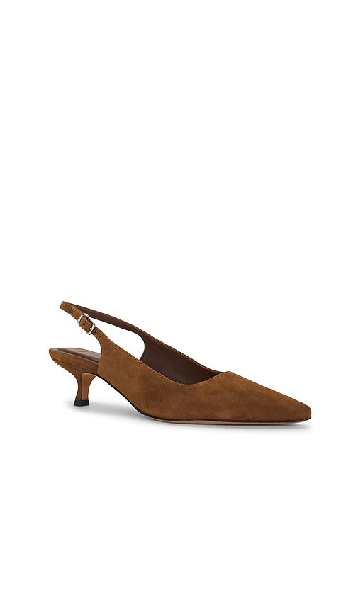 Sabra Slingback Pump in Brown. - size 10 (also in 6, 7, 8, 9) - Vince - Modalova