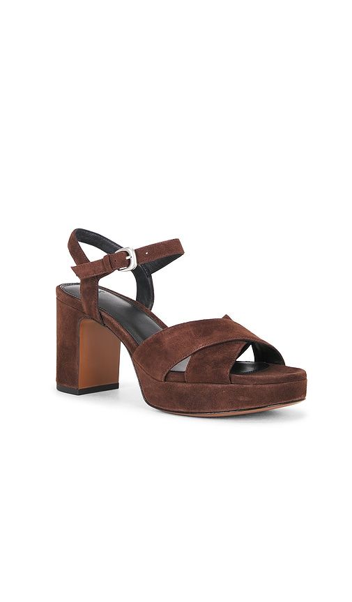 Ericka Platform Sandal in Brown. - size 10 (also in 6, 7, 8, 9) - Vince - Modalova