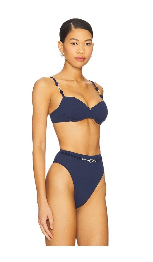 Alba Nissi Bikini Top in Navy. - size L (also in M, S, XL) - Vix Swimwear - Modalova