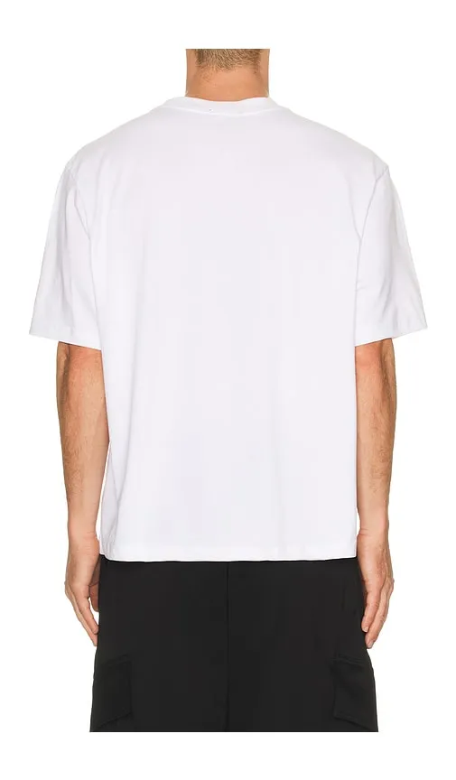 Short Sleeve Boxy Crop Tee in White. - size L (also in S) - Von Dutch - Modalova