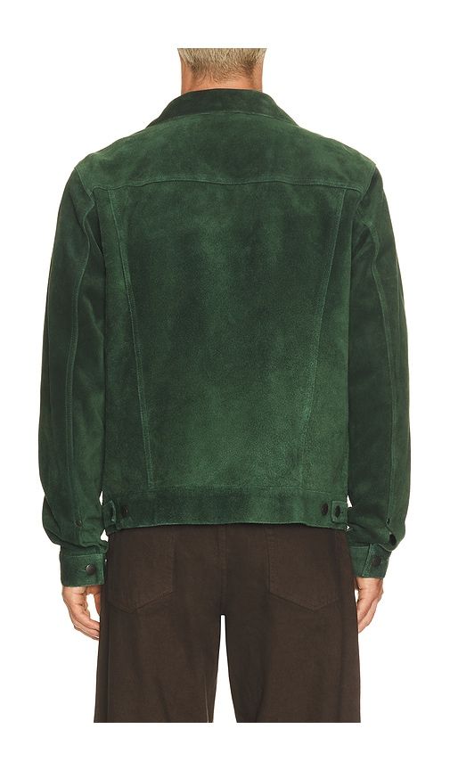 Suede Trucker Jacket in . - size 1 (also in 2, 3, 4) - vowels - Modalova