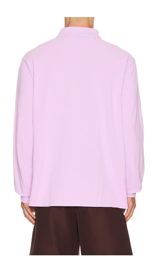 Long Sleeve Pique Polo in . - size 1 (also in 2, 3) - vowels - Modalova