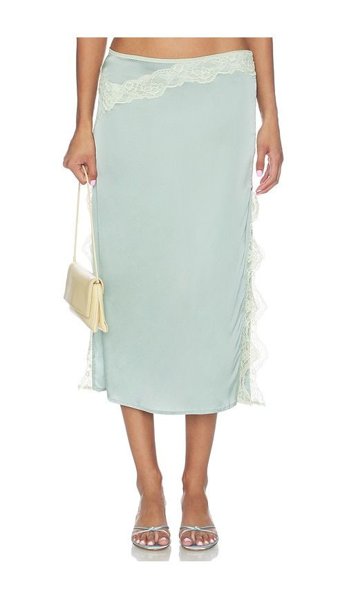 Attitude Midi Skirt in Baby Blue. - size 36/S (also in 38/M, 40/L) - Vaillant - Modalova